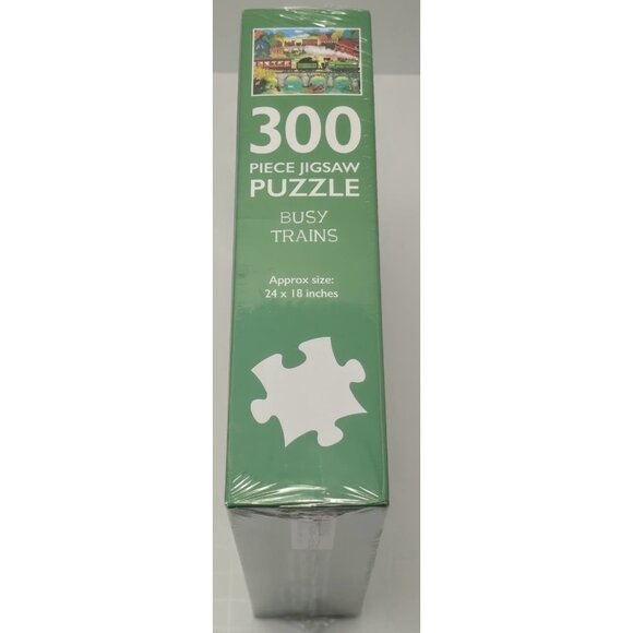 Busy Trains 1000 Piece Jigsaw Puzzle Page Publications Collection NEW Sealed NIB - Picture 4 of 4